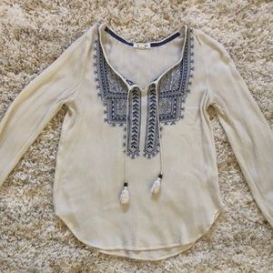 Flowy bohemian blouse